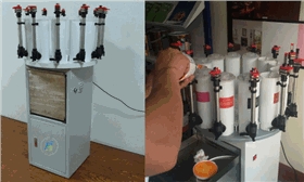 赋彩彩色涂料调色机厂家