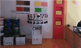 半自动乳胶漆调色机 半自动乳胶漆调色机