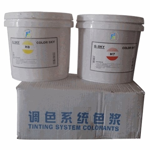 乳胶漆水性机用色浆