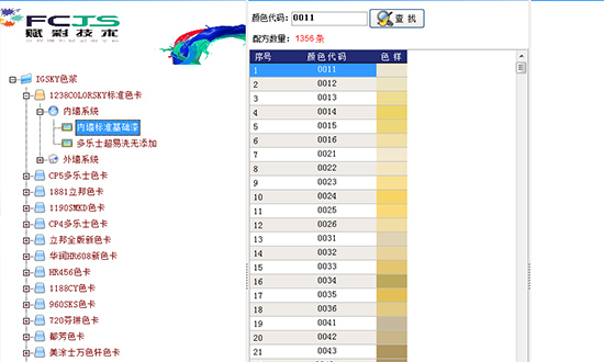 墙面漆一机调多品牌颜色，晨阳调色系统改造方案